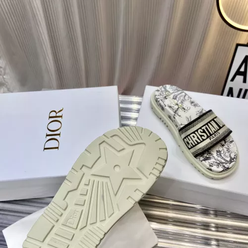 Replica Christian Dior Slippers For Women #1371679 $76.00 USD for Wholesale
