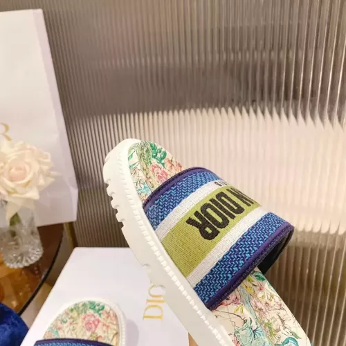 Replica Christian Dior Slippers For Women #1371684 $80.00 USD for Wholesale