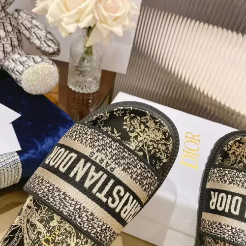 Replica Christian Dior Slippers For Women #1371686 $80.00 USD for Wholesale