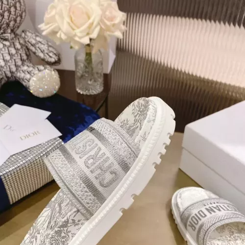 Replica Christian Dior Slippers For Women #1371688 $80.00 USD for Wholesale