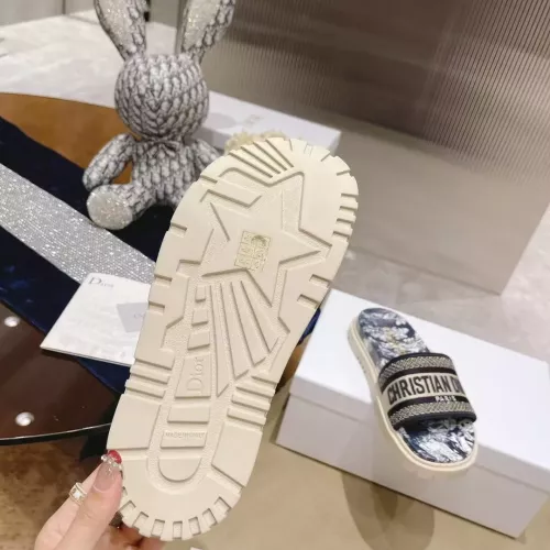 Replica Christian Dior Slippers For Women #1371690 $80.00 USD for Wholesale