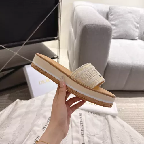 Replica Christian Dior Slippers For Women #1371718 $100.00 USD for Wholesale