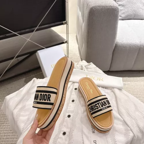 Replica Christian Dior Slippers For Women #1371722 $100.00 USD for Wholesale