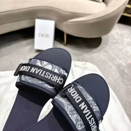 Replica Christian Dior Slippers For Women #1371726 $76.00 USD for Wholesale