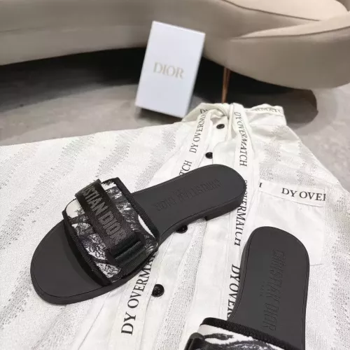 Replica Christian Dior Slippers For Women #1371730 $76.00 USD for Wholesale