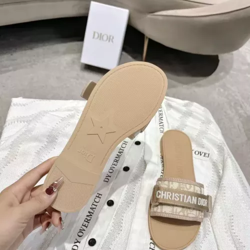 Replica Christian Dior Slippers For Women #1371737 $76.00 USD for Wholesale