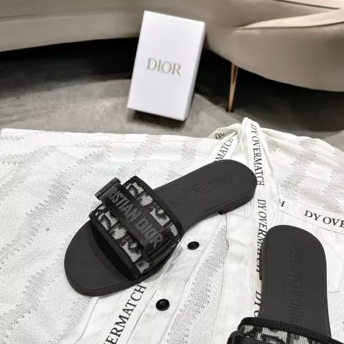 Replica Christian Dior Slippers For Women #1371740 $76.00 USD for Wholesale