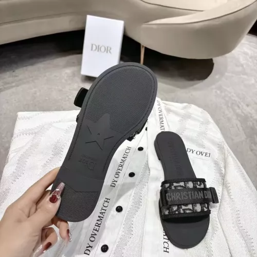 Replica Christian Dior Slippers For Women #1371740 $76.00 USD for Wholesale