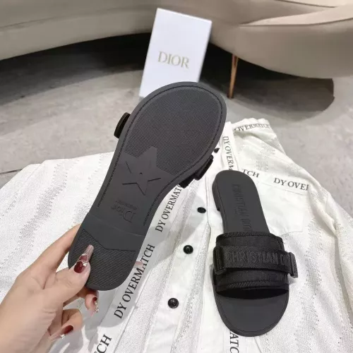 Replica Christian Dior Slippers For Women #1371745 $76.00 USD for Wholesale