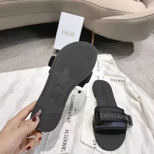 Replica Christian Dior Slippers For Women #1371748 $76.00 USD for Wholesale