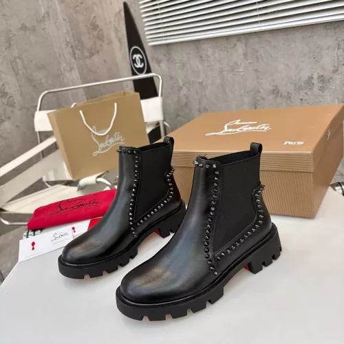 Cheap Christian Louboutin Boots For Women #1371760, $$115.00 USD On Christian Louboutin Boots