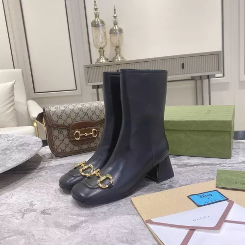 Replica Gucci Boots For Women #1371864 $118.00 USD for Wholesale