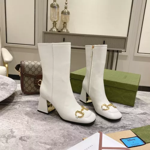 Replica Gucci Boots For Women #1371869 $118.00 USD for Wholesale