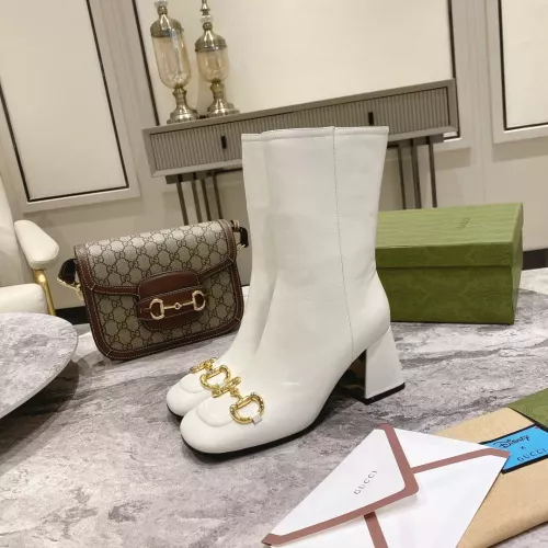 Replica Gucci Boots For Women #1371869 $118.00 USD for Wholesale