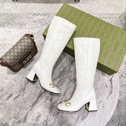 Replica Gucci Boots For Women #1371873 $158.00 USD for Wholesale