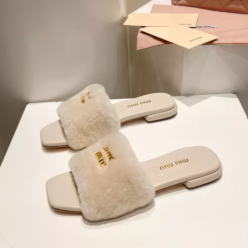 Cheap MIU MIU Slippers For Women #1371951, $$96.00 USD On MIU MIU Slippers