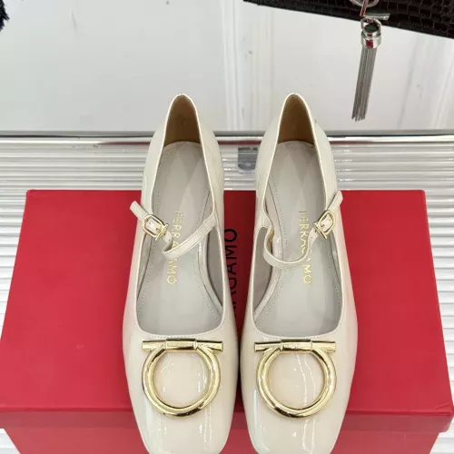 Replica Salvatore Ferragamo High-Heeled Shoes For Women #1371957 $112.00 USD for Wholesale