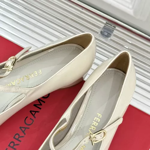 Replica Salvatore Ferragamo High-Heeled Shoes For Women #1371957 $112.00 USD for Wholesale