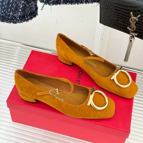 Cheap Salvatore Ferragamo High-Heeled Shoes For Women #1371963, $$112.00 USD On Salvatore Ferragamo High-Heeled Shoes