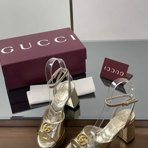 Replica Gucci Sandal For Women #1372070 $102.00 USD for Wholesale
