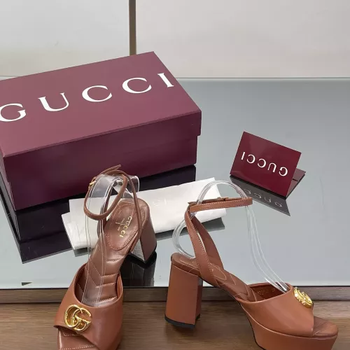Replica Gucci Sandal For Women #1372071 $102.00 USD for Wholesale
