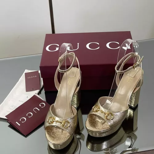 Replica Gucci Sandal For Women #1372073 $100.00 USD for Wholesale