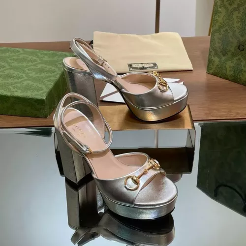 Replica Gucci Sandal For Women #1372074 $100.00 USD for Wholesale