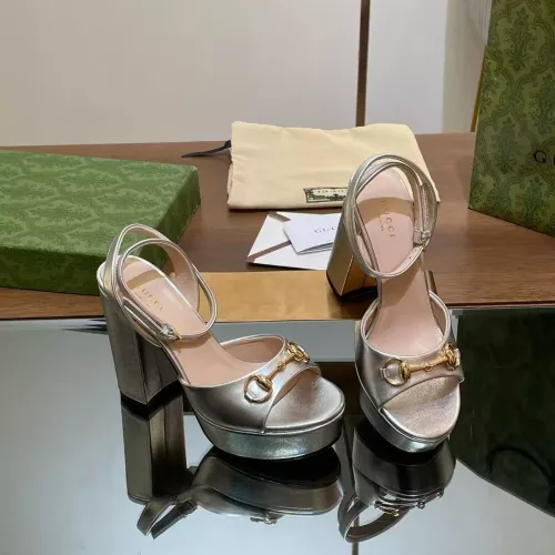 Replica Gucci Sandal For Women #1372074 $100.00 USD for Wholesale