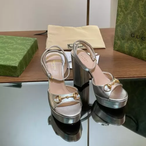Replica Gucci Sandal For Women #1372074 $100.00 USD for Wholesale