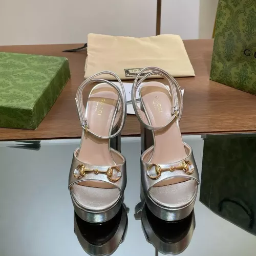 Replica Gucci Sandal For Women #1372074 $100.00 USD for Wholesale