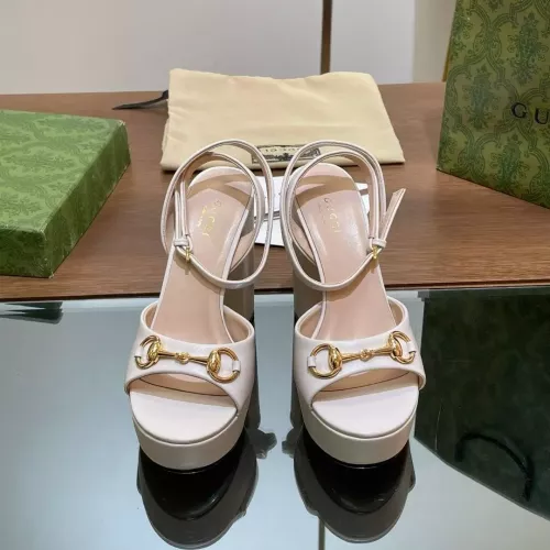 Replica Gucci Sandal For Women #1372075 $100.00 USD for Wholesale