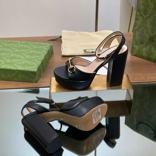 Replica Gucci Sandal For Women #1372077 $100.00 USD for Wholesale