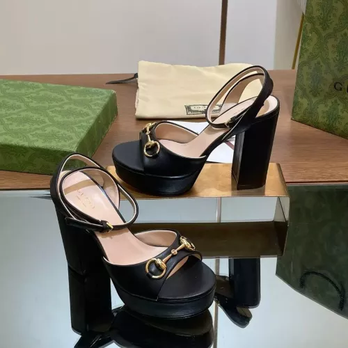 Replica Gucci Sandal For Women #1372077 $100.00 USD for Wholesale