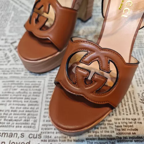 Replica Gucci Sandal For Women #1372079 $100.00 USD for Wholesale