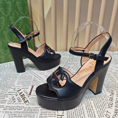 Replica Gucci Sandal For Women #1372080 $100.00 USD for Wholesale