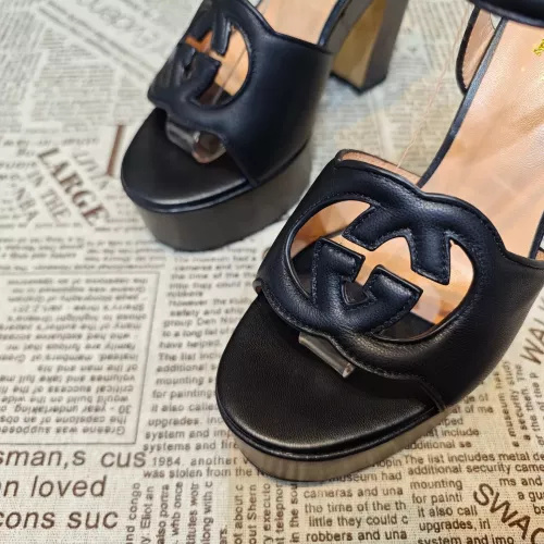 Replica Gucci Sandal For Women #1372080 $100.00 USD for Wholesale