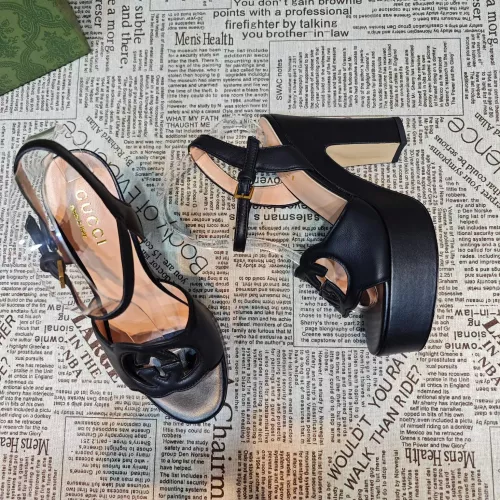Replica Gucci Sandal For Women #1372080 $100.00 USD for Wholesale