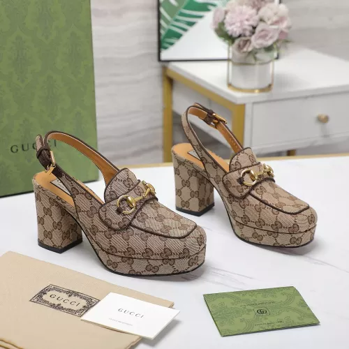 Replica Gucci Sandal For Women #1372084 $100.00 USD for Wholesale