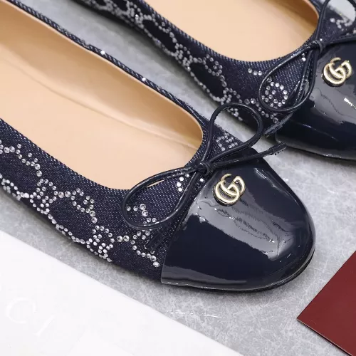Replica Gucci Flat Shoes For Women #1372091 $112.00 USD for Wholesale