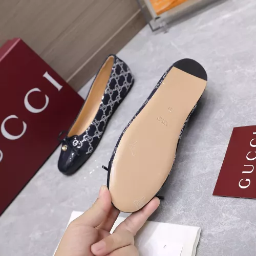 Replica Gucci Flat Shoes For Women #1372091 $112.00 USD for Wholesale