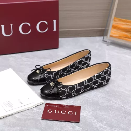 Replica Gucci Flat Shoes For Women #1372092 $112.00 USD for Wholesale