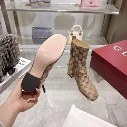 Replica Gucci Boots For Women #1372101 $125.00 USD for Wholesale