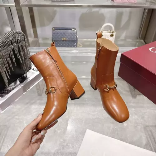 Replica Gucci Boots For Women #1372103 $125.00 USD for Wholesale