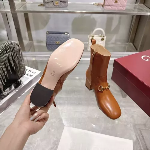 Replica Gucci Boots For Women #1372103 $125.00 USD for Wholesale
