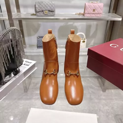 Replica Gucci Boots For Women #1372103 $125.00 USD for Wholesale