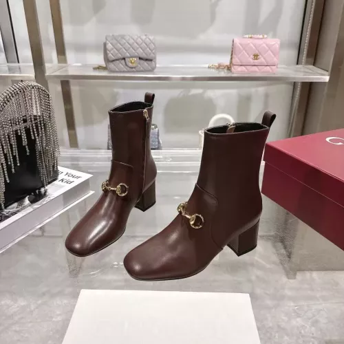 Replica Gucci Boots For Women #1372104 $125.00 USD for Wholesale