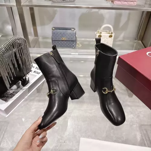 Replica Gucci Boots For Women #1372105 $125.00 USD for Wholesale