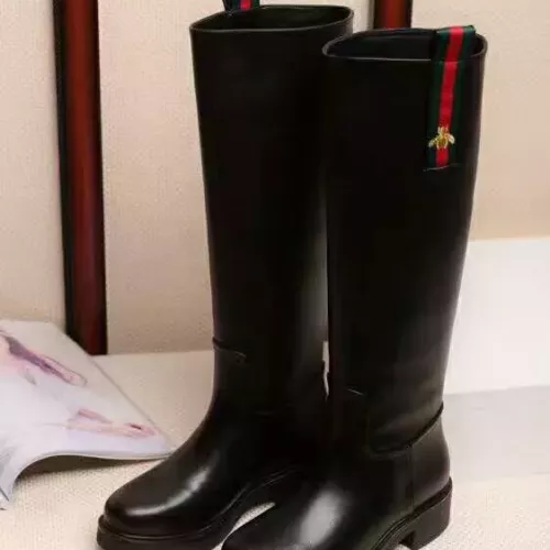 Replica Gucci Boots For Women #1372107 $125.00 USD for Wholesale