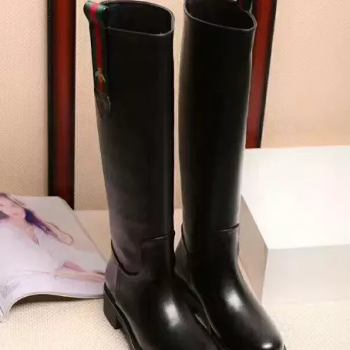 Replica Gucci Boots For Women #1372107 $125.00 USD for Wholesale
