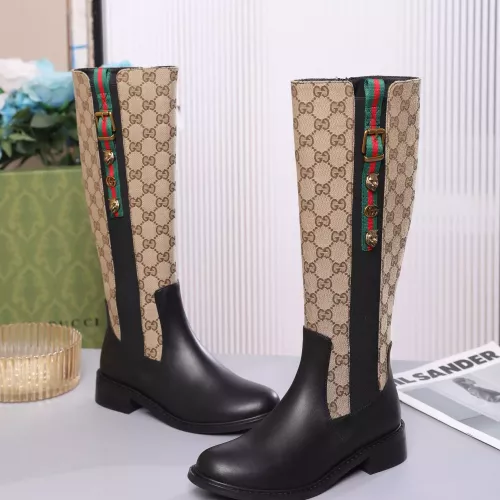 Replica Gucci Boots For Women #1372112 $122.00 USD for Wholesale